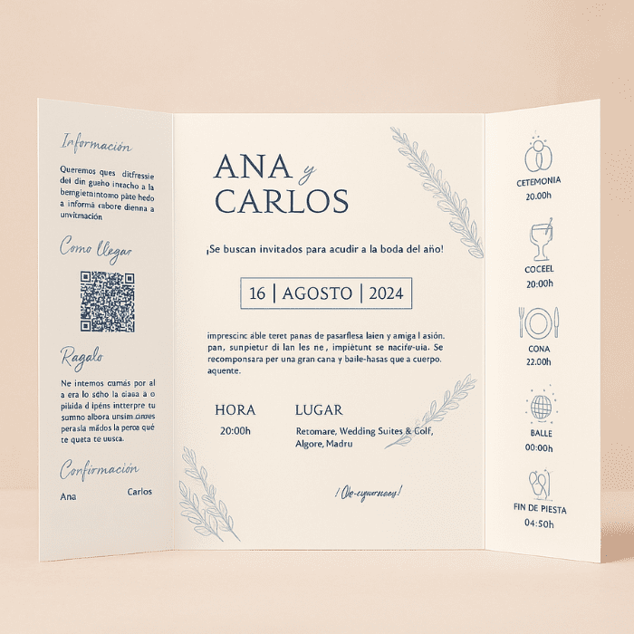 invitacion boda